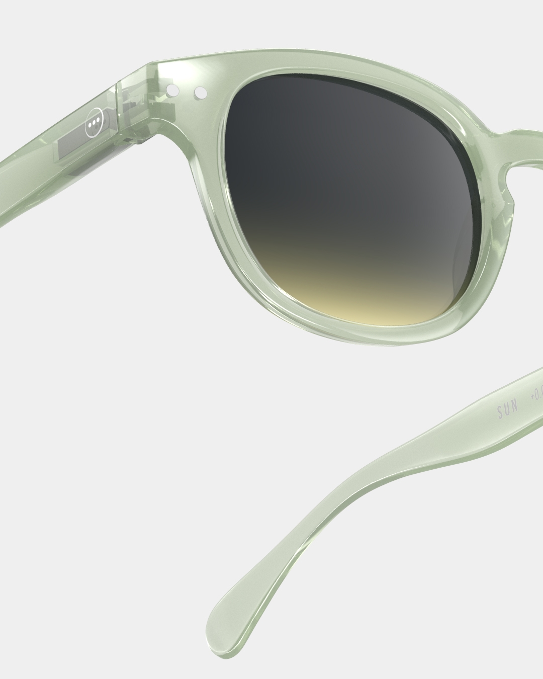 Gafas #C Quiet Green Cuadrado Verde - Izipizi