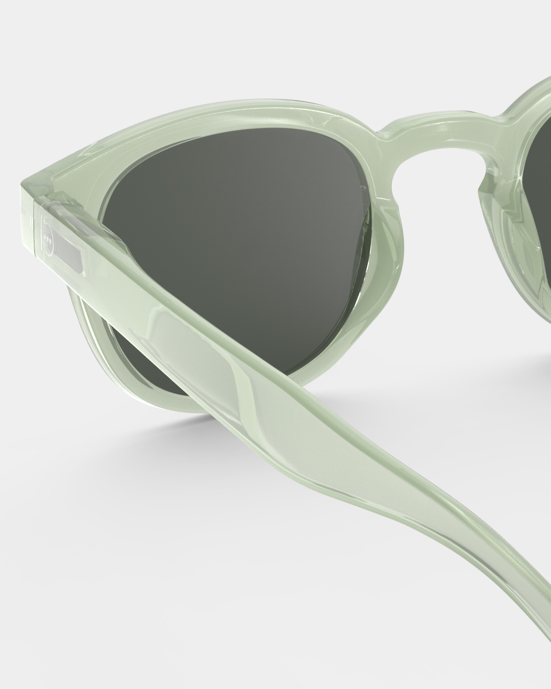Trendy READING SUN glasses #C Quiet Green Square - Izipizi