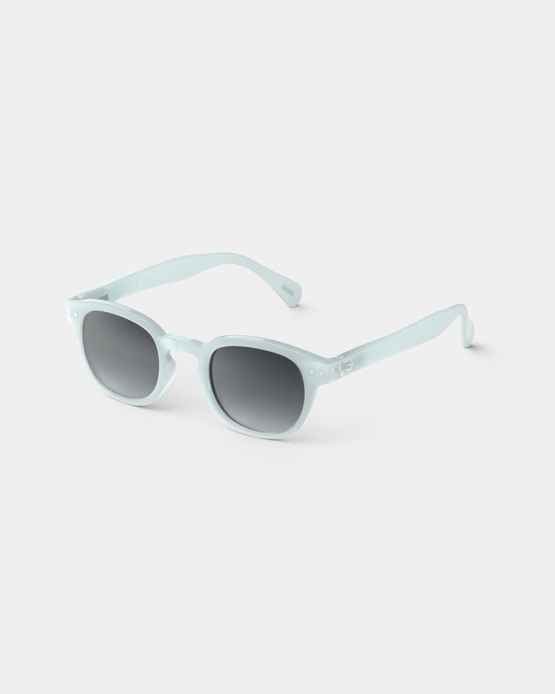 Lunette #C Misty Blue Carré Bleu à la mode - Izipizi