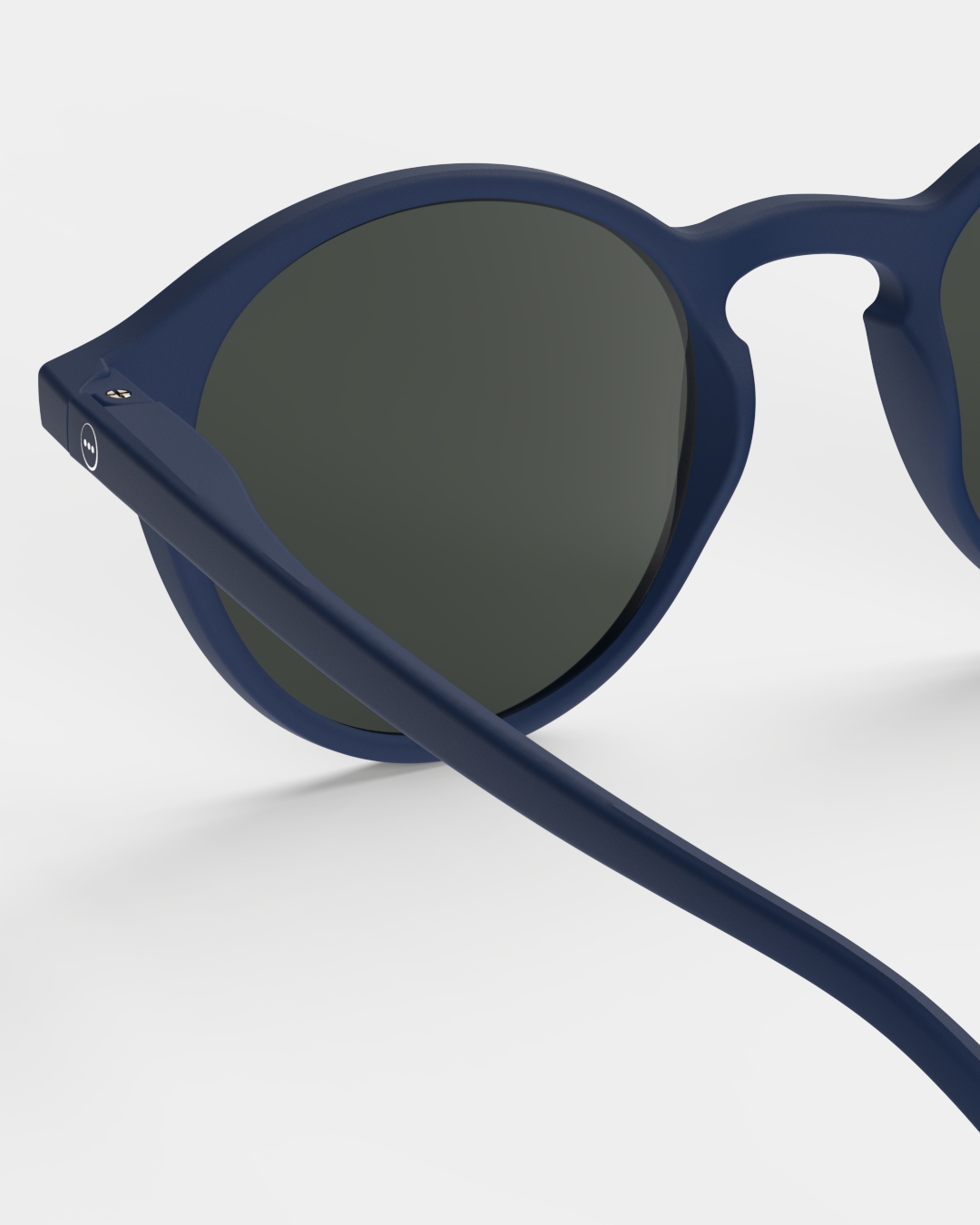 Brille #D Navy Blue Pantos Schwarz - Izipizi