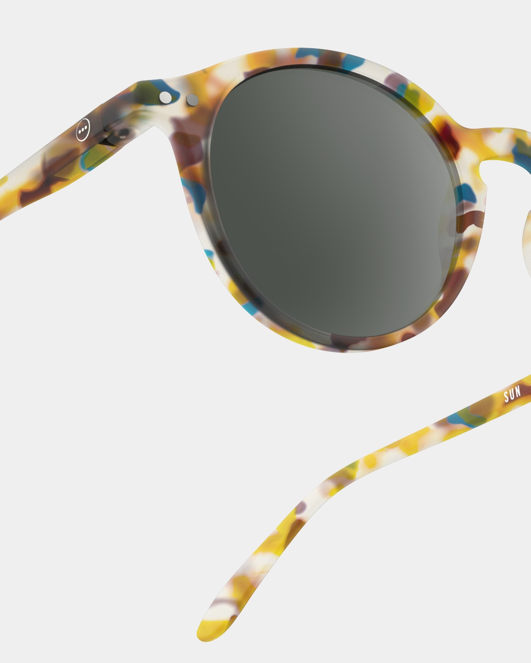 Trendy SUN glasses #D Blue Tortoise Pantos - Izipizi