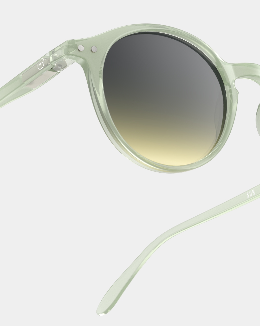 Brille #D Quiet Green Pantos Grün - Izipizi