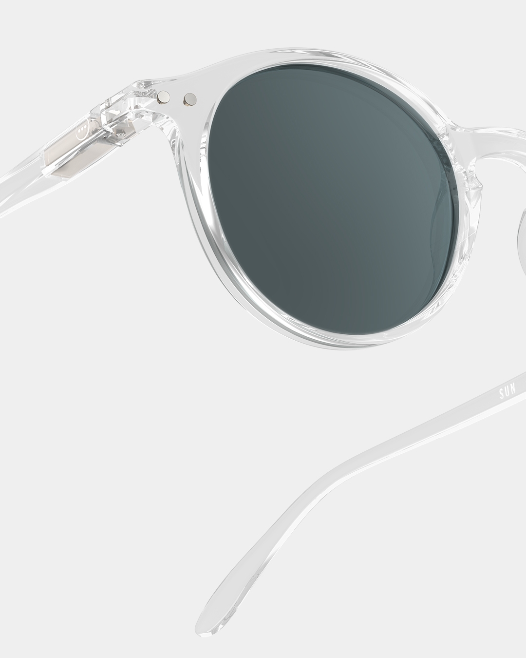 Trendy SUN glasses #D White Crystal Turquoise Pantos - Izipizi