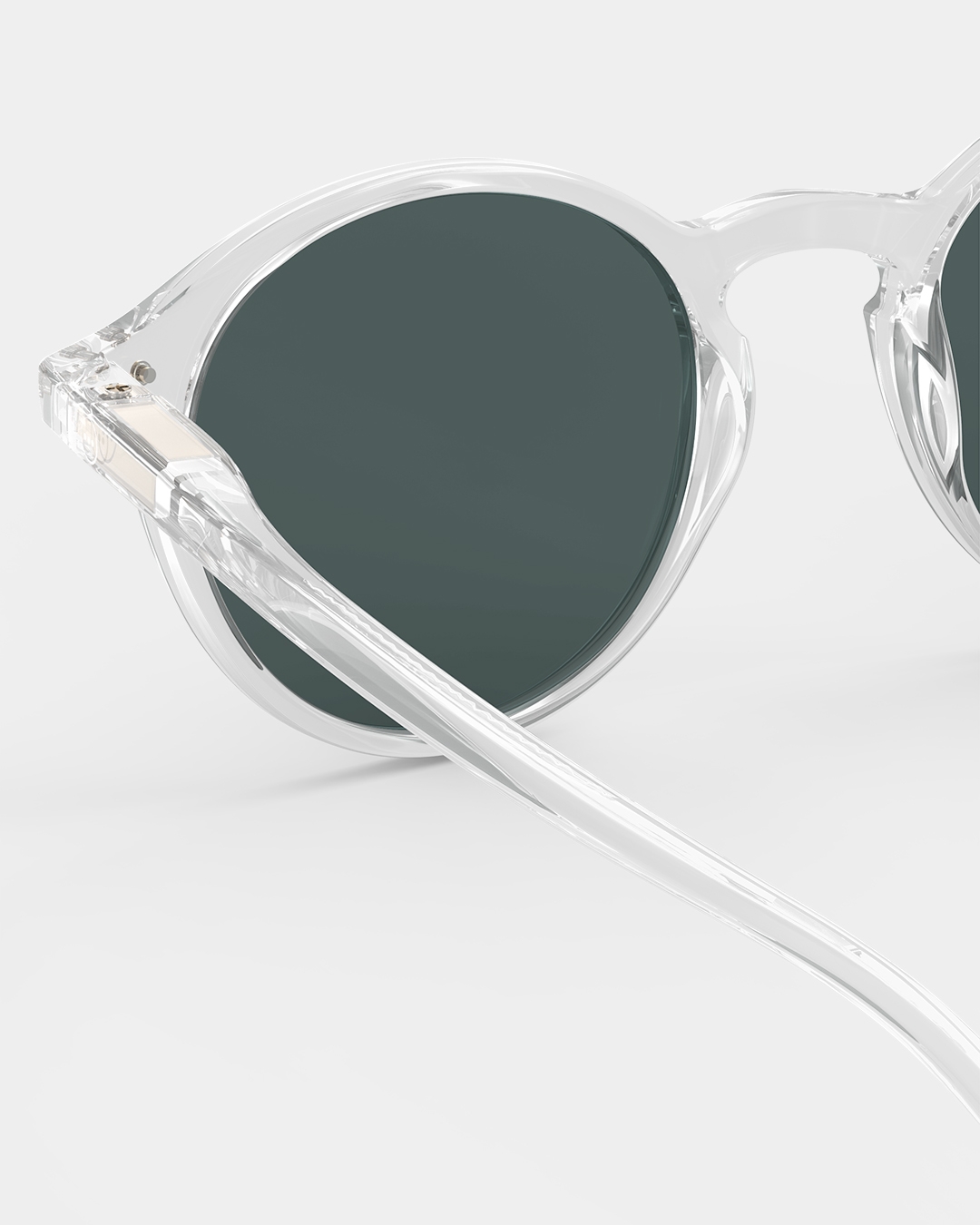 Trendy SUN glasses #D White Crystal Turquoise Pantos - Izipizi