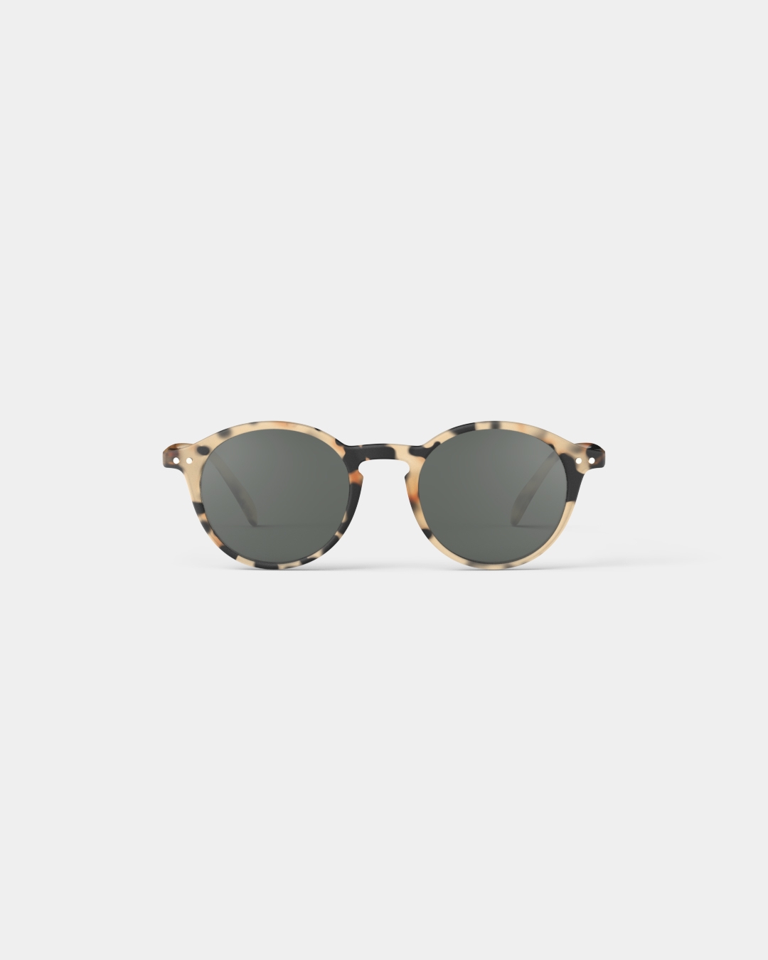 D Light Tortoise Trendy Pantos Beige glasses IZIPIZI