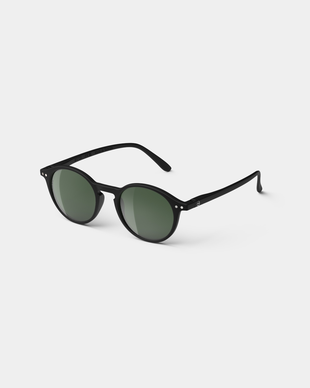 Trendy SUN glasses #D Black Polarized Pantos - Izipizi