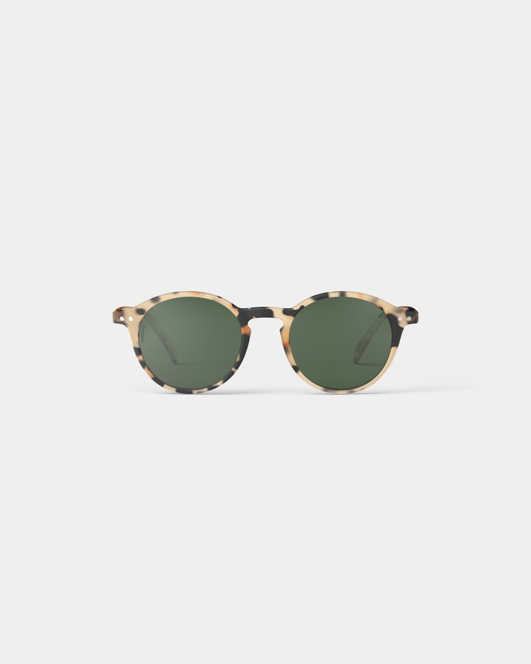 Brille #D Light Tortoise Polarized Pantos Mehrfarbig und Muster - Izipizi