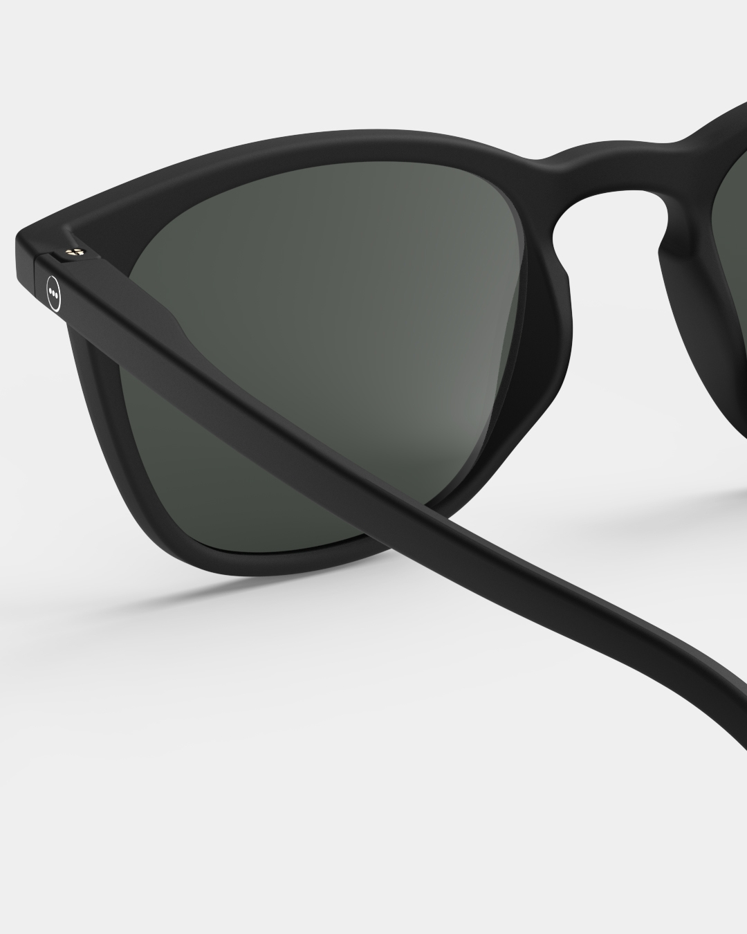 Lunette #E Black Trapèze Noir à la mode - Izipizi