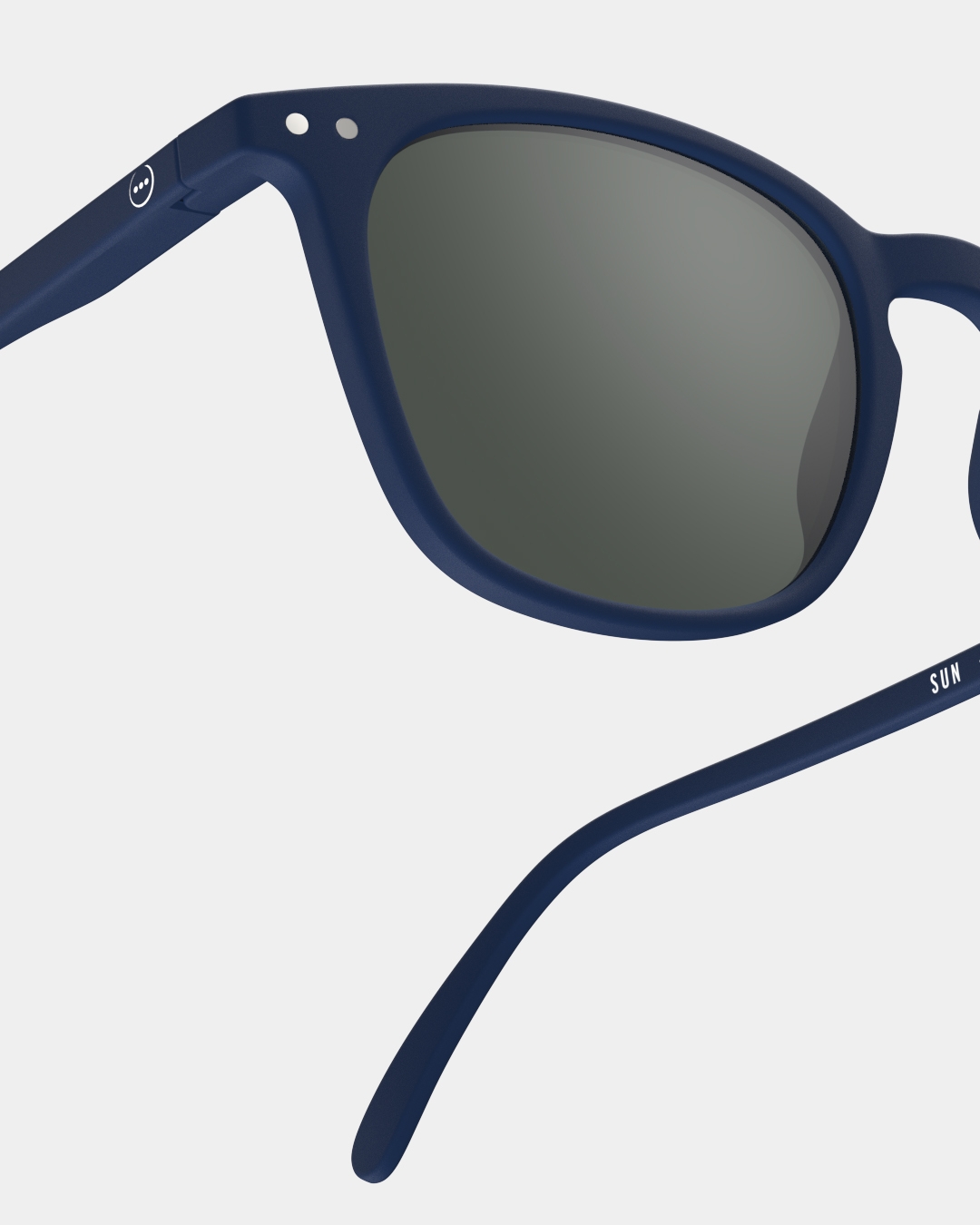 Brille #E Navy Blue Trapezförmige Blau - Izipizi