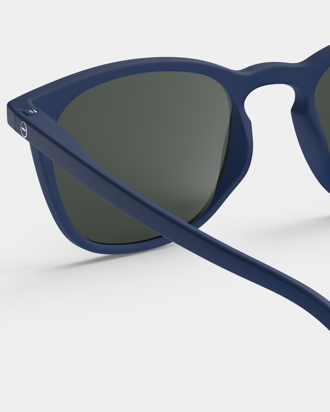 Lunette #E Navy Blue Trapèze Noir à la mode - Izipizi