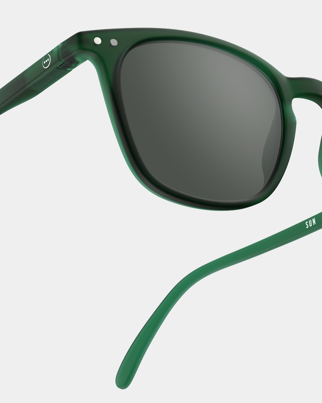 Gafas #E Green Trapezoidale Negro - Izipizi