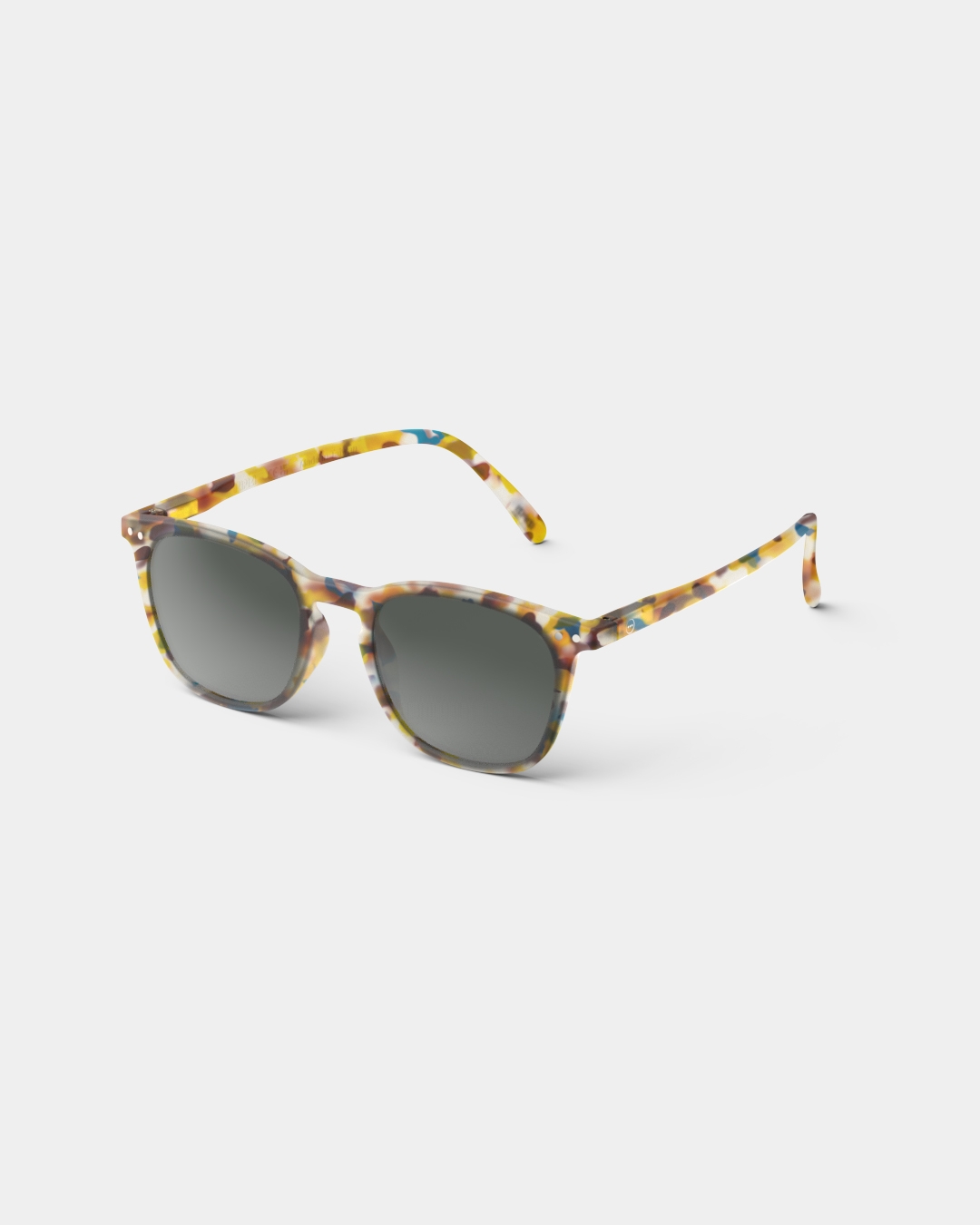 Ochialli #E Blue Tortoise Trapezoidale Multicolore e motivi - Izipizi