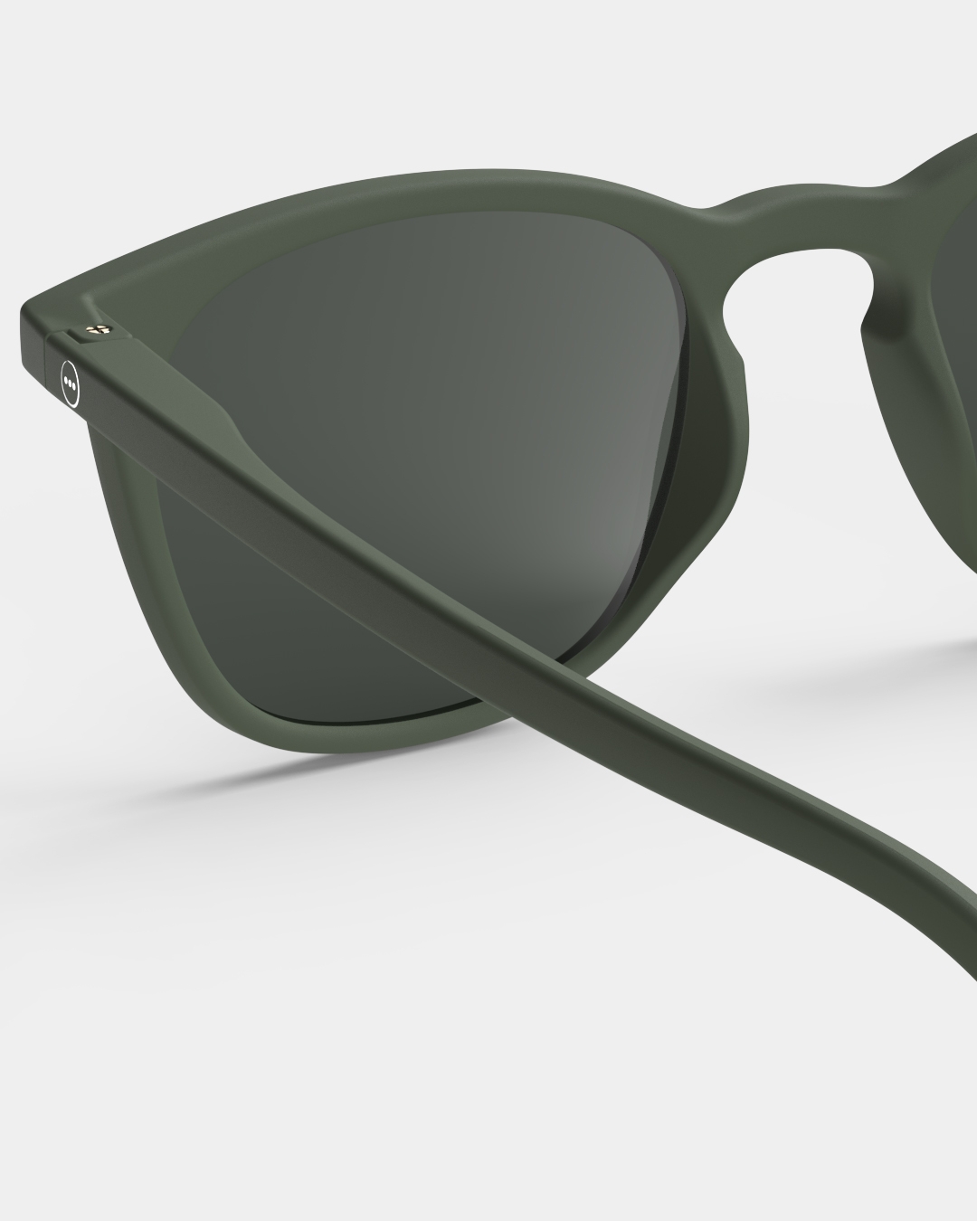 Brille #E Kaki Green Trapezförmige Grün - Izipizi