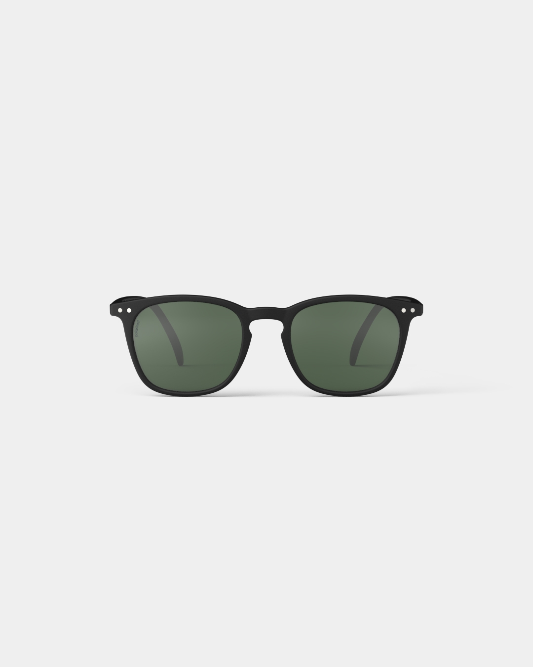 Trendy SUN glasses #E Black Polarized Rectangular - Izipizi