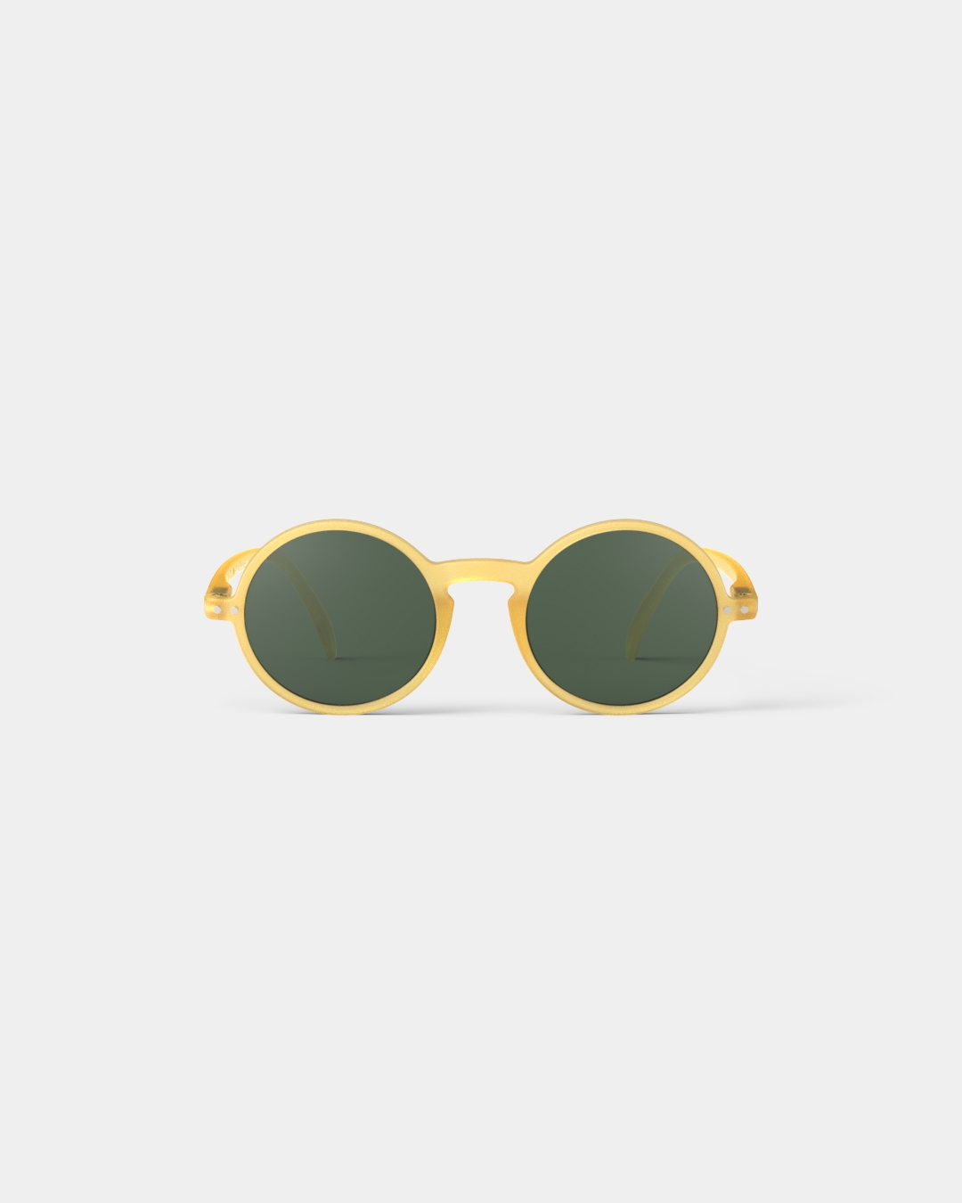 Lunette #G Yellow Honey Ronde Jaune à la mode - Izipizi