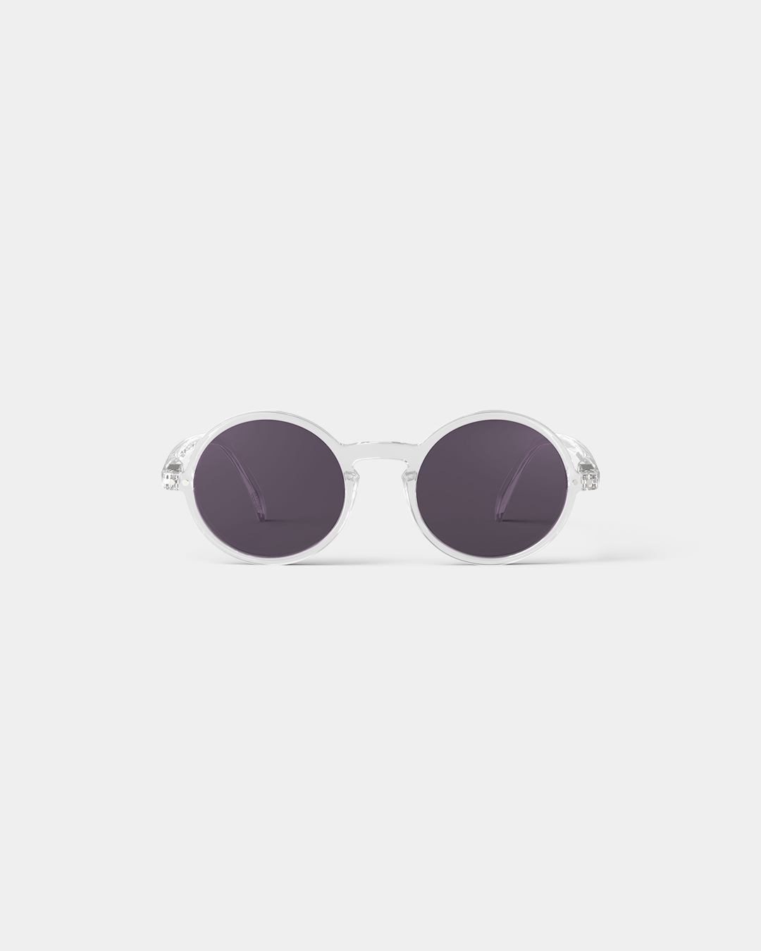 White round frame sunglasses sales