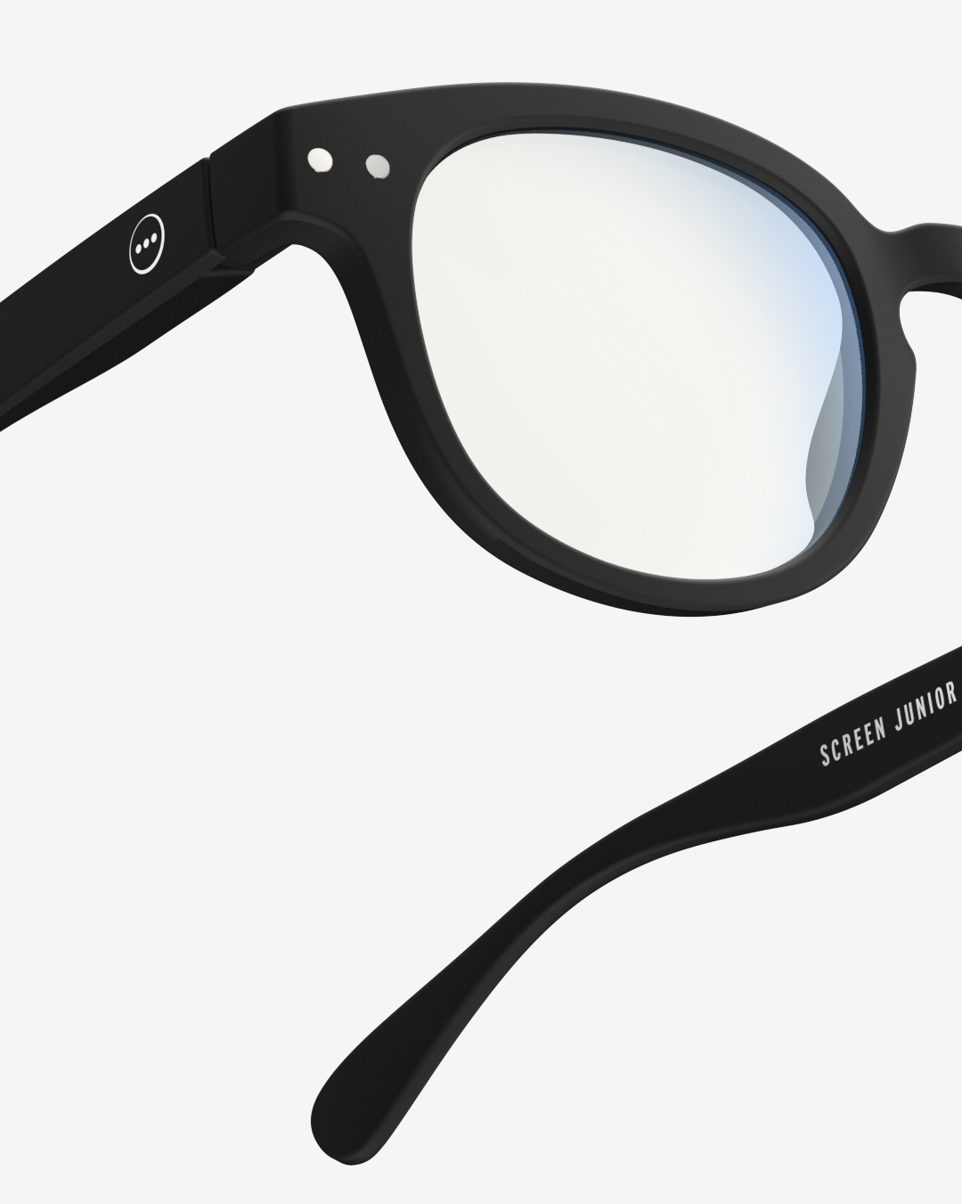 Trendy JUNIOR SCREEN glasses #C Black Square - Izipizi