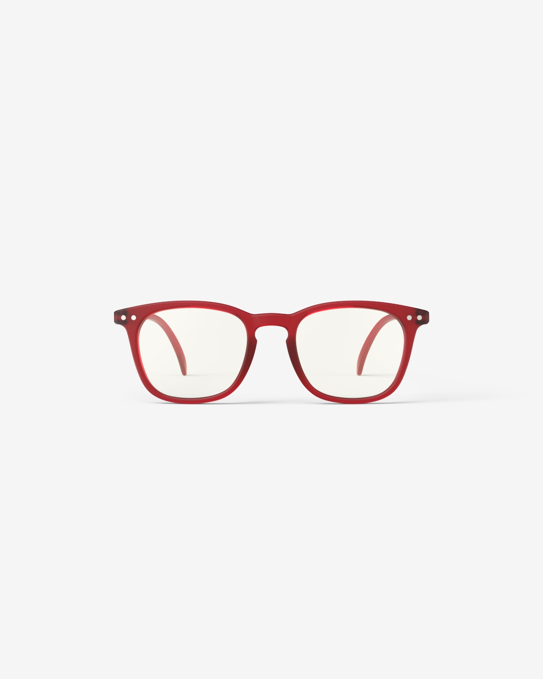 Lunette #E Red Trapèze Rouge à la mode - Izipizi