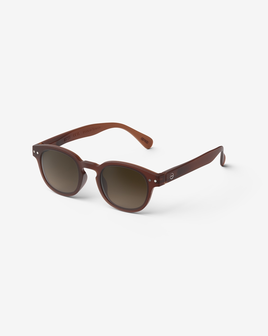 Gafas #c Mahogany Cuadrado Castaño - Izipizi