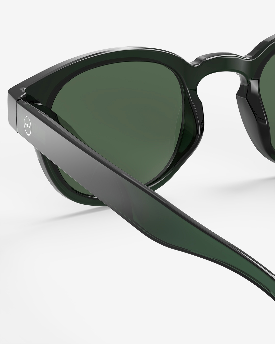 Trendy JUNIOR SUN glasses #c Bakelite Green Cuadrado - Izipizi