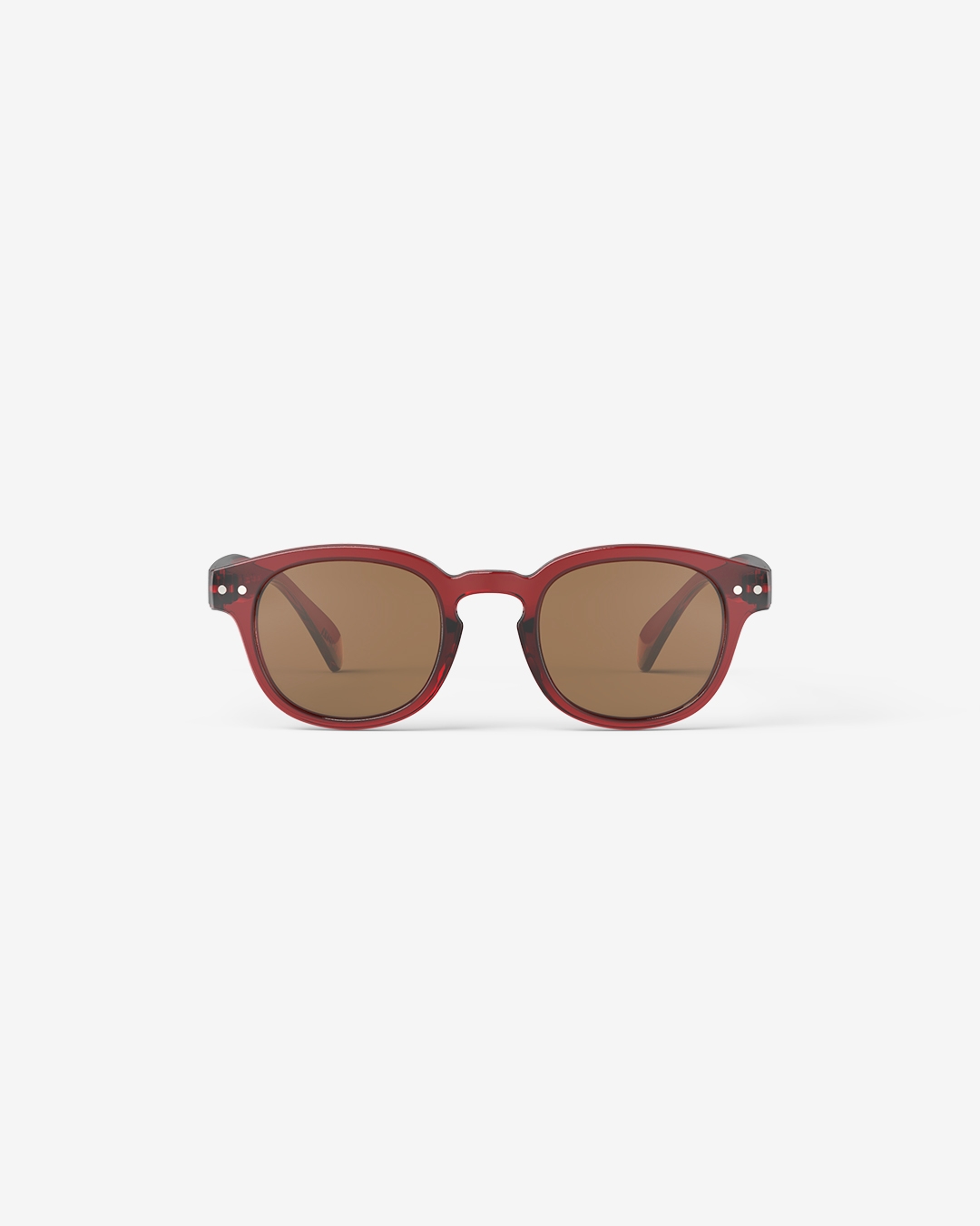 Brille #c Red Tape Quadrat Rot - Izipizi
