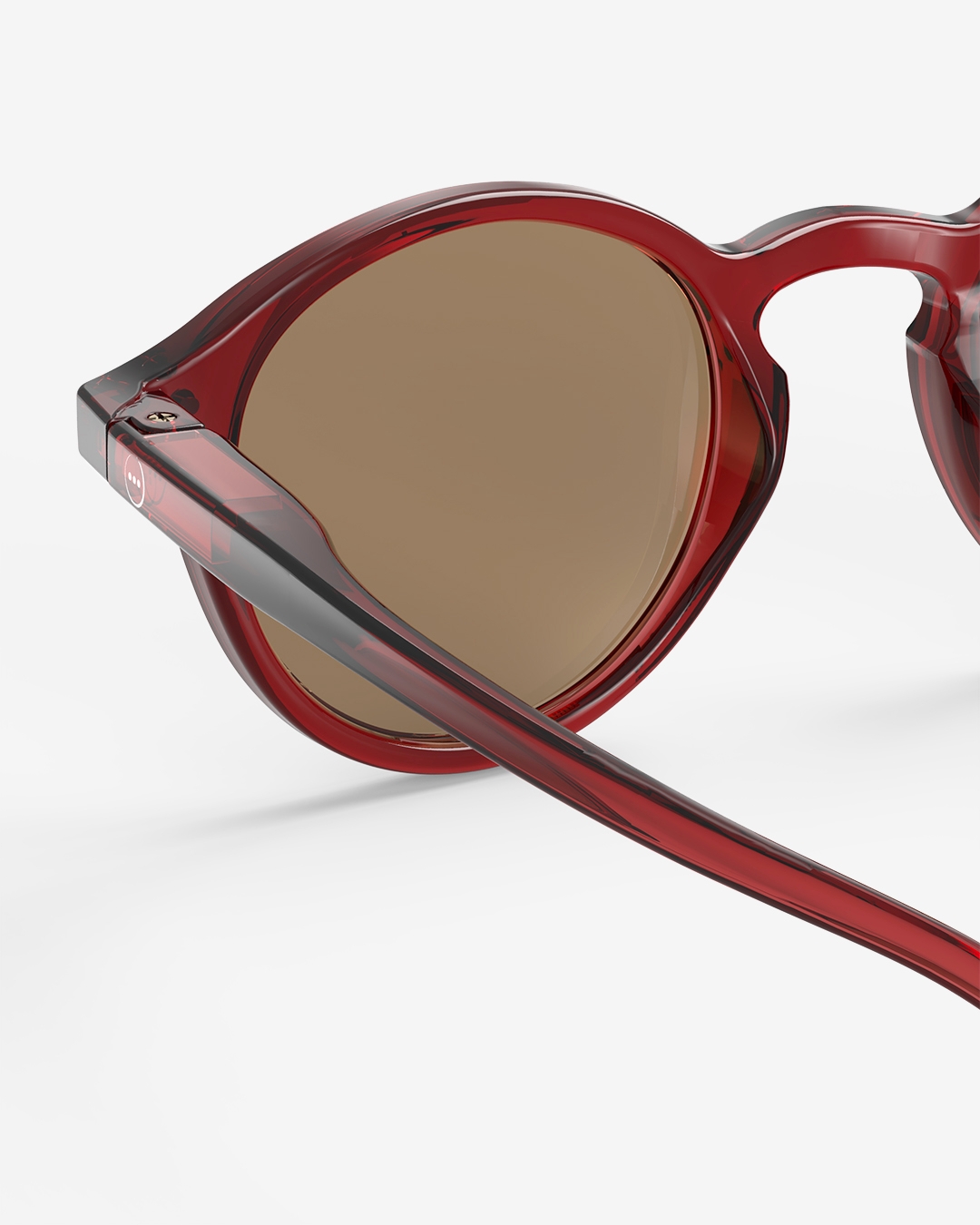 Lunette #d Red Tape Pantos Rouge à la mode - Izipizi