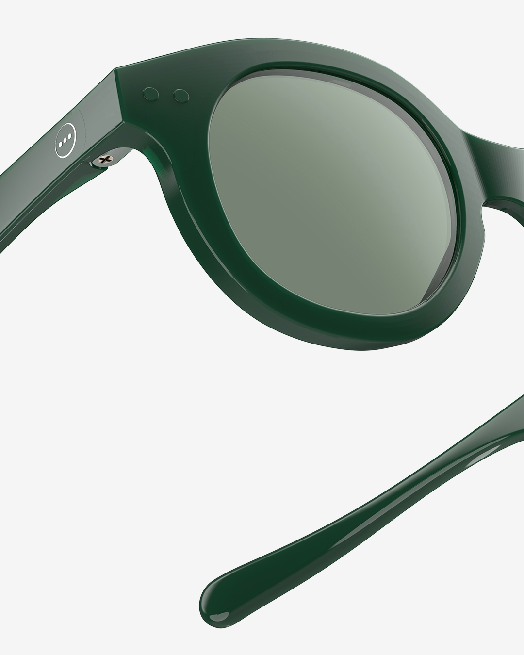 Trendy KIDS PLUS glasses #c Bakelite Green Square - Izipizi