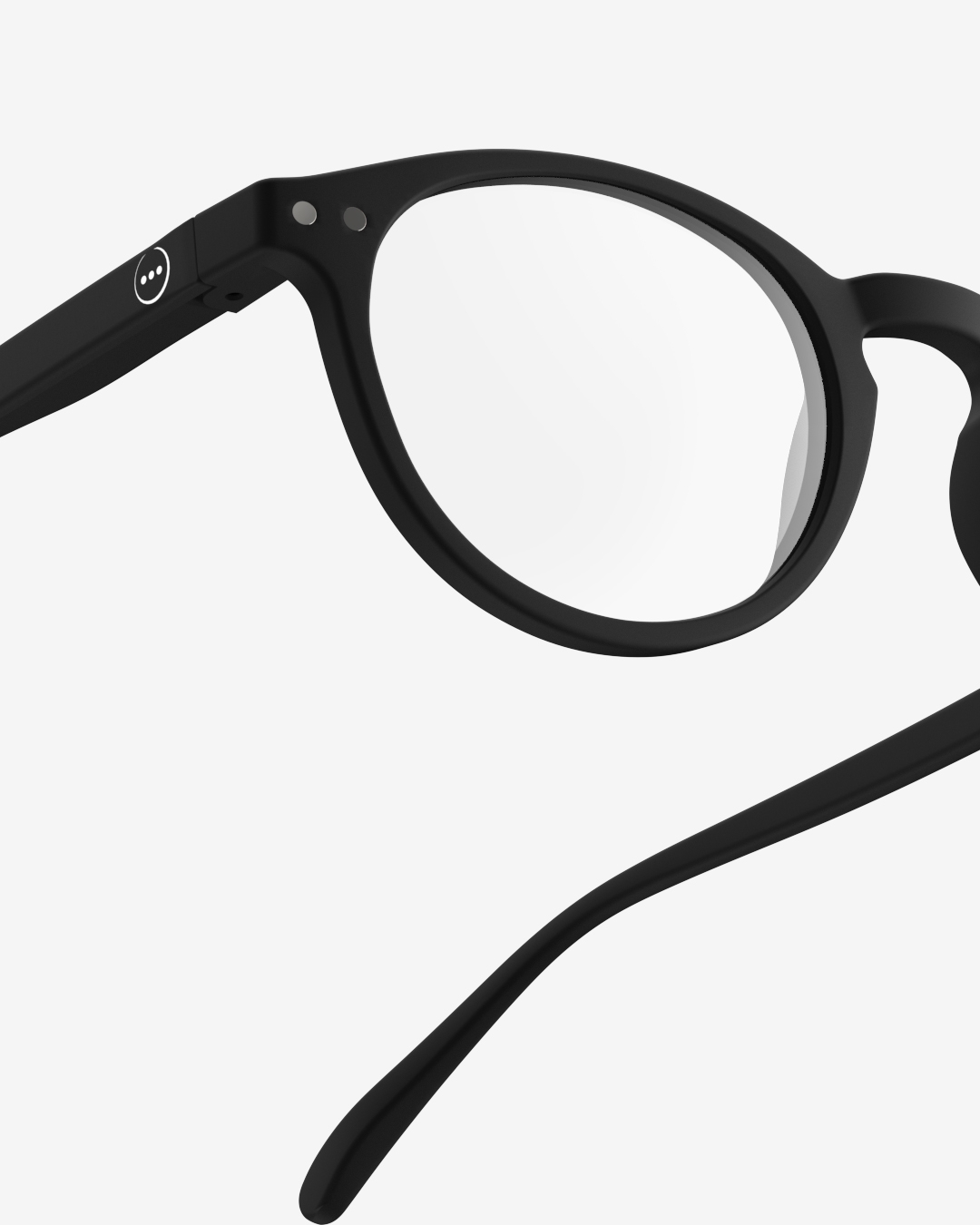 Brille #A Black Pantos Schwarz - Izipizi