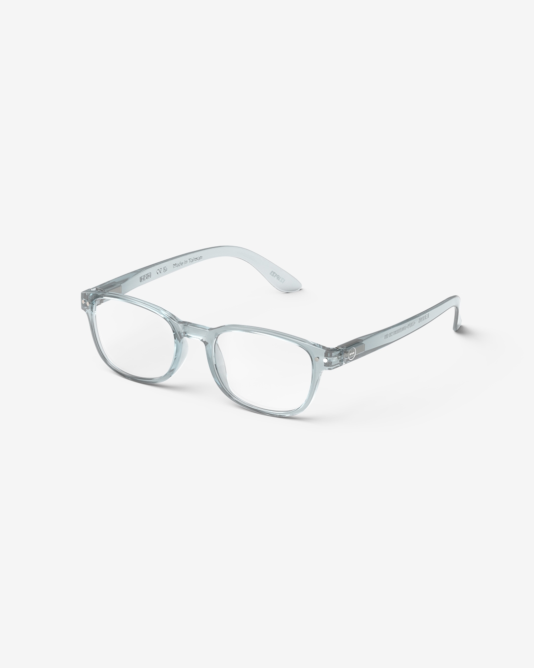 Trendy READING glasses #B Frozen Blue Rectangular - Izipizi