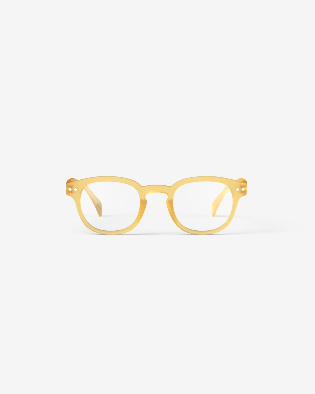 Trendy READING glasses #C Yellow Honey Square - Izipizi