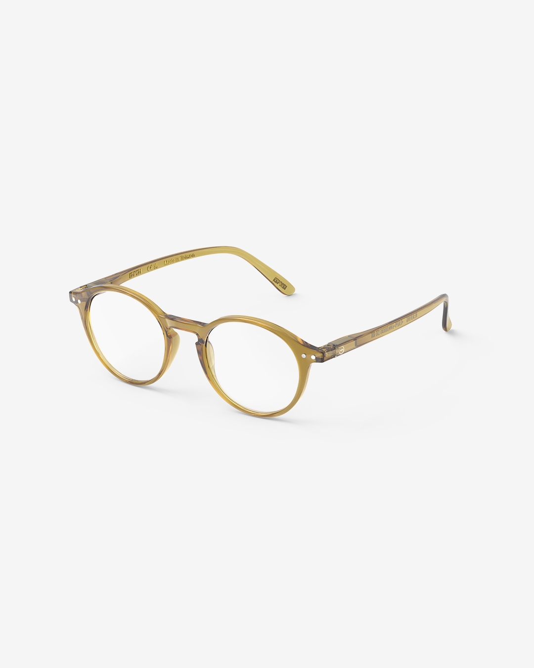 Trendy READING glasses #D Golden Green Pantos - Izipizi