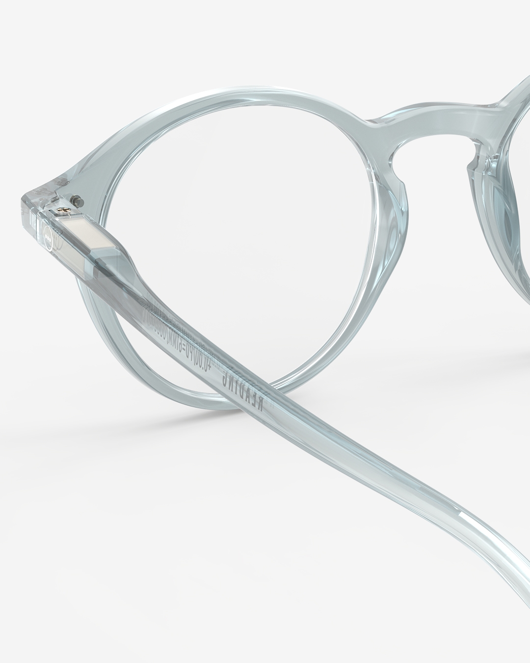 Trendy READING glasses #D Frozen Blue Pantos - Izipizi