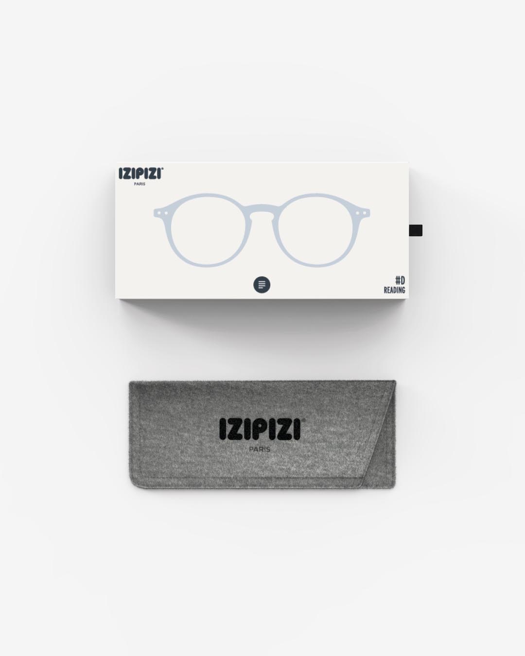 Brille #D Frozen Blue Pantos Blau - Izipizi