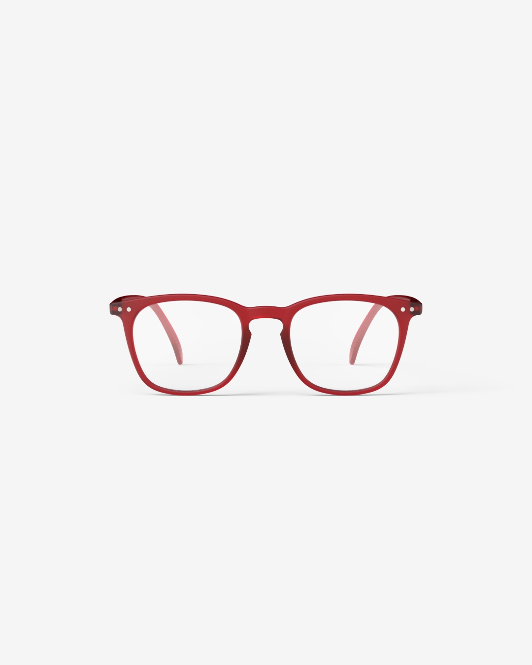 Lunette #E Red Trapèze Rouge à la mode - Izipizi