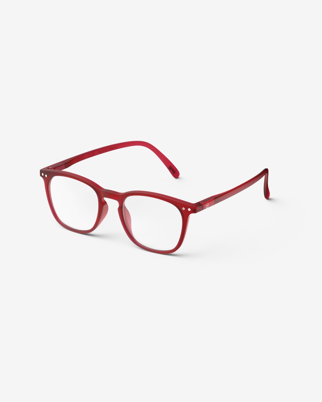 Brille #E Red Trapezförmige Rot - Izipizi