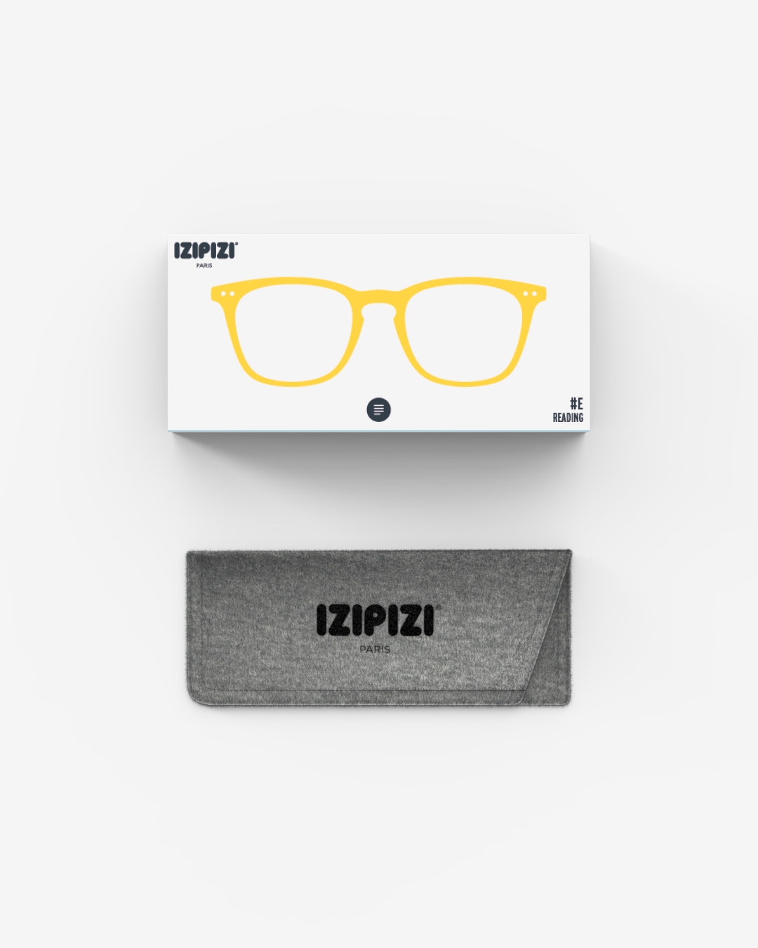 Lunette #E Yellow Honey Trapèze Jaune à la mode - Izipizi