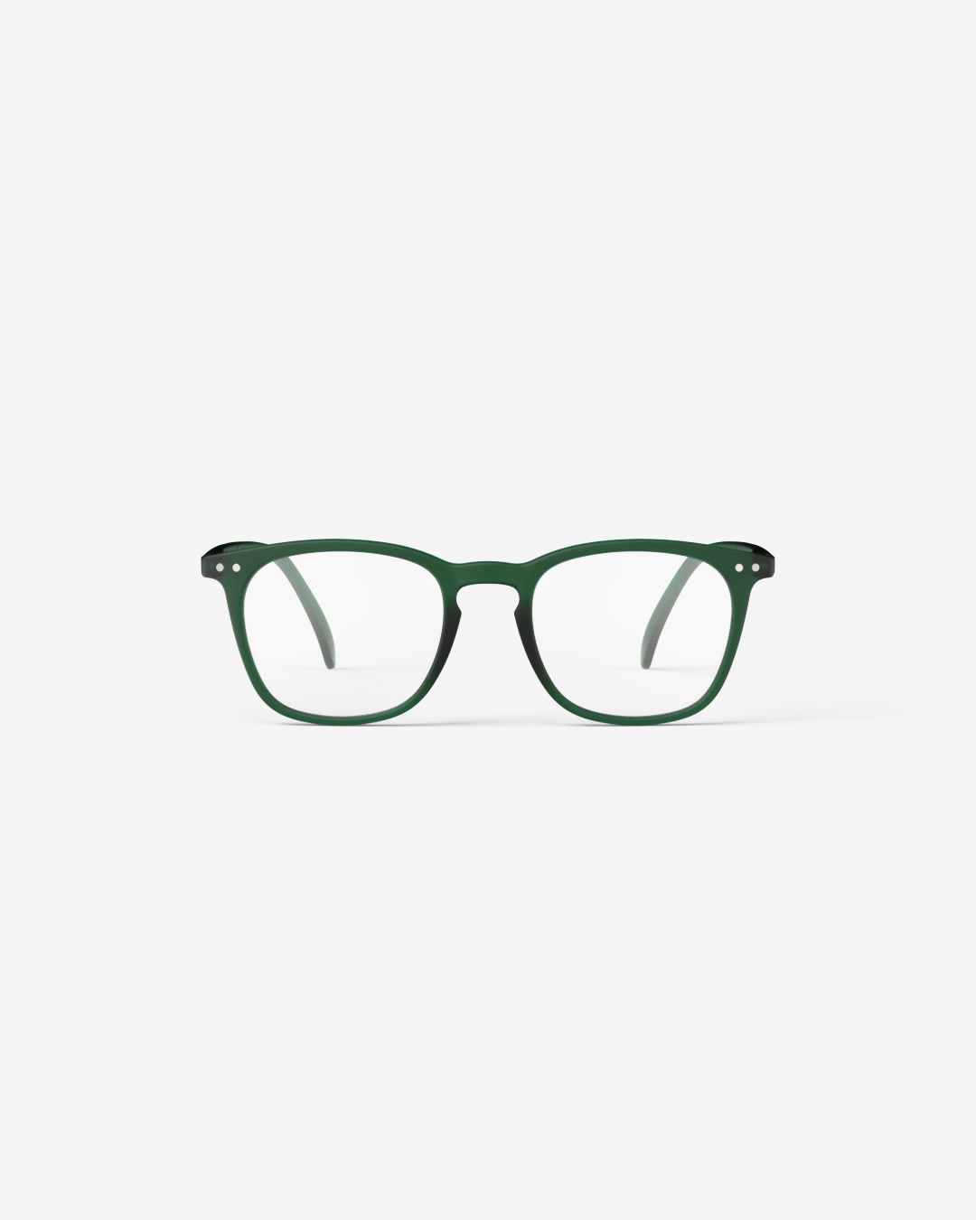 Trendy READING glasses #E Green Trapezoidale - Izipizi