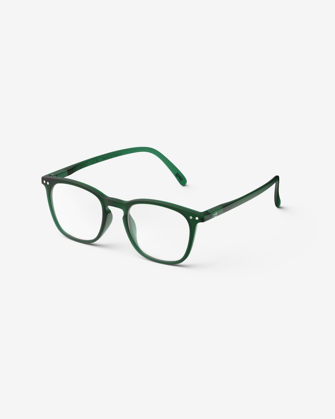 Trendy READING glasses #E Green Trapezoidale - Izipizi
