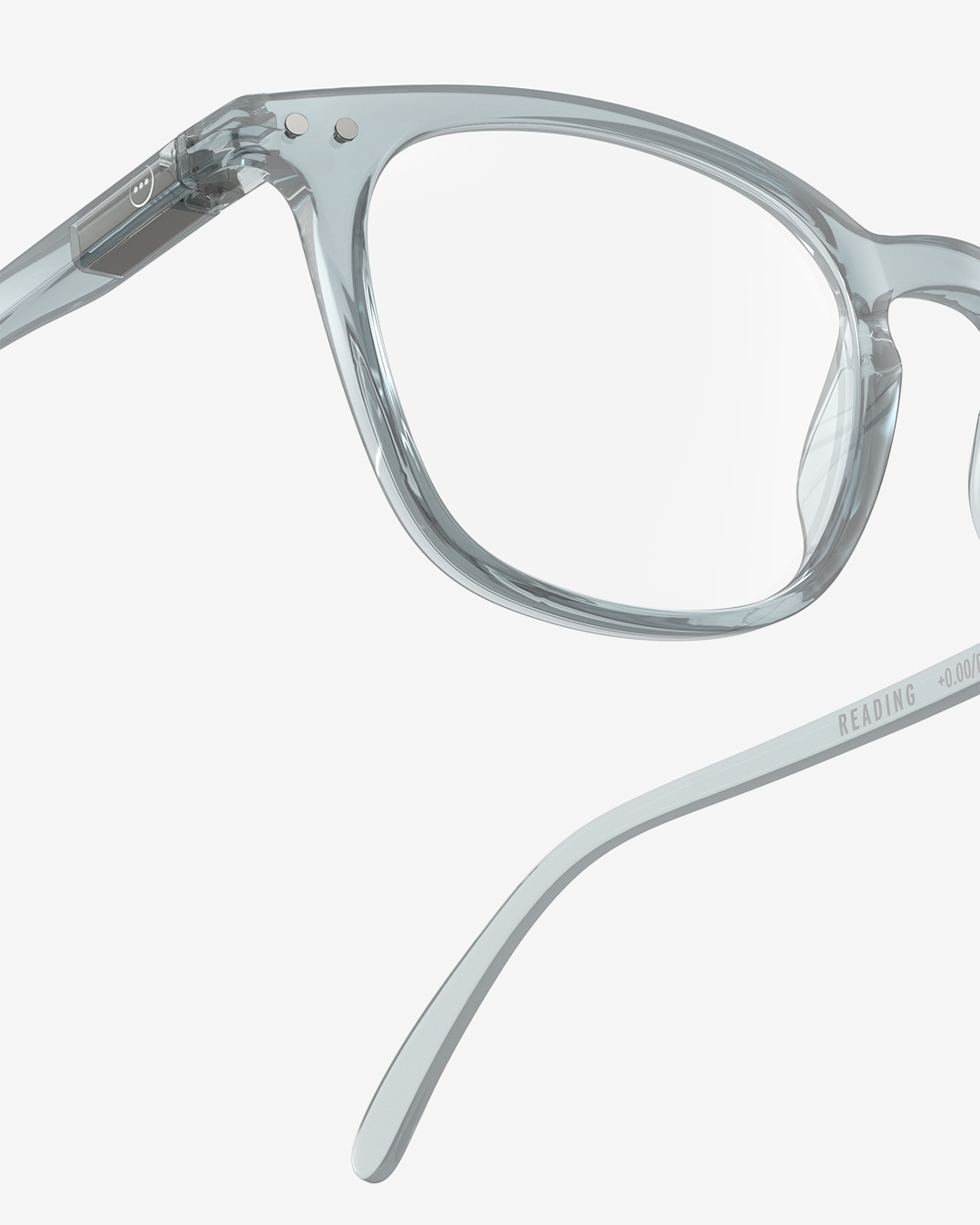 Brille #E Frozen Blue Trapezförmige Blau - Izipizi