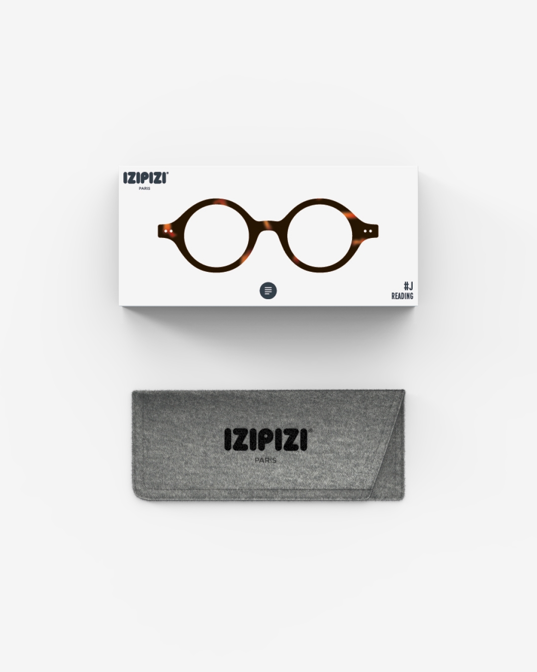 Lunette #J Tortoise Ronde Multicolore et motifs à la mode - Izipizi