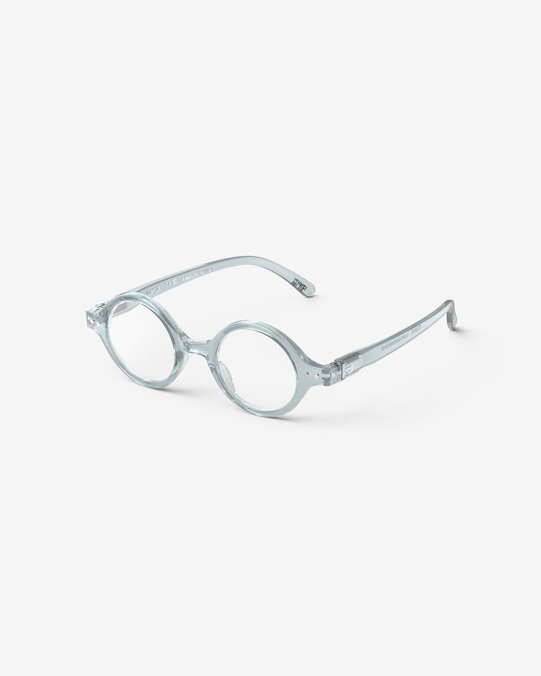 Trendy READING glasses #J Frozen Blue Redonda - Izipizi