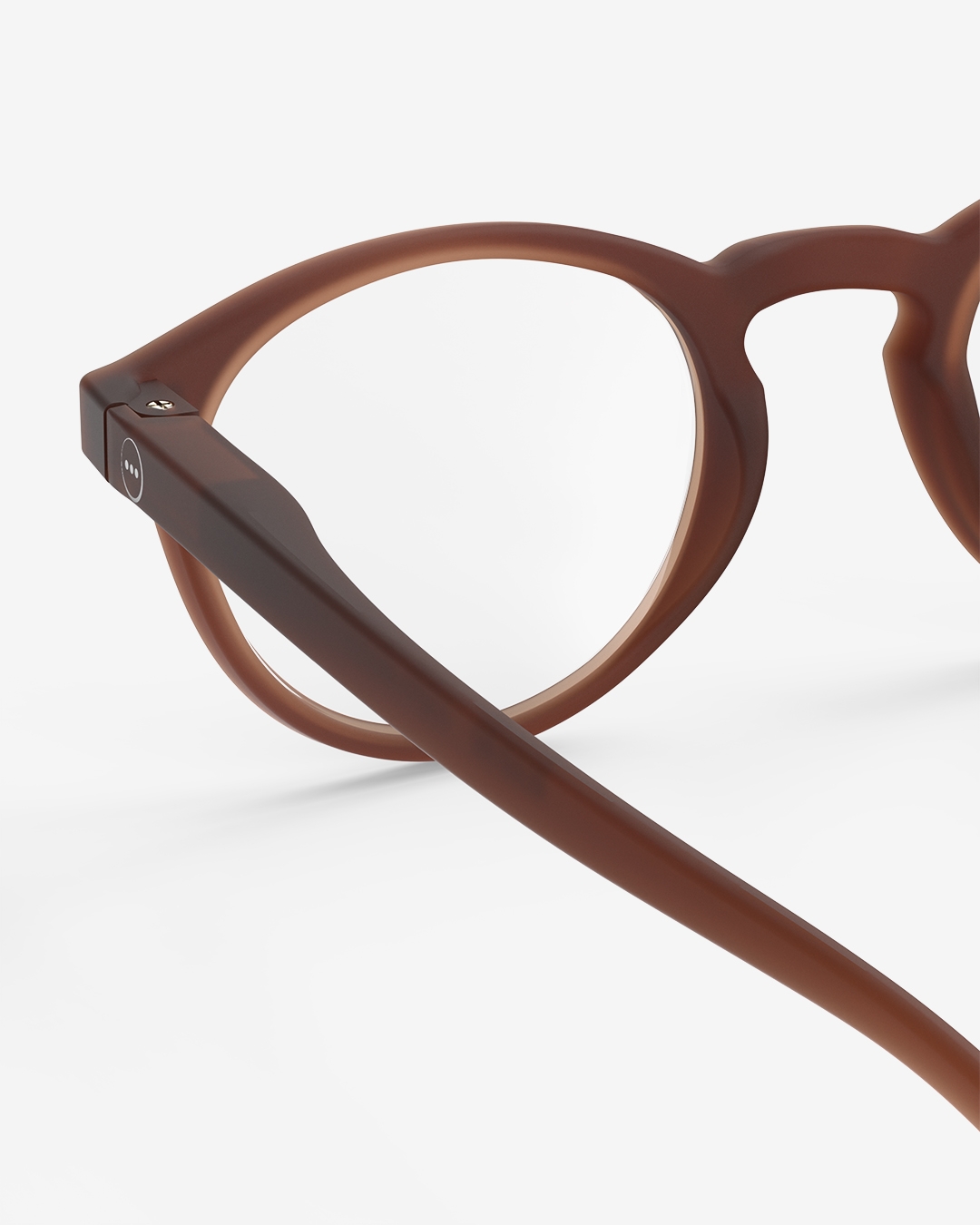 Gafas #A Mahogany Pantos Castaño - Izipizi