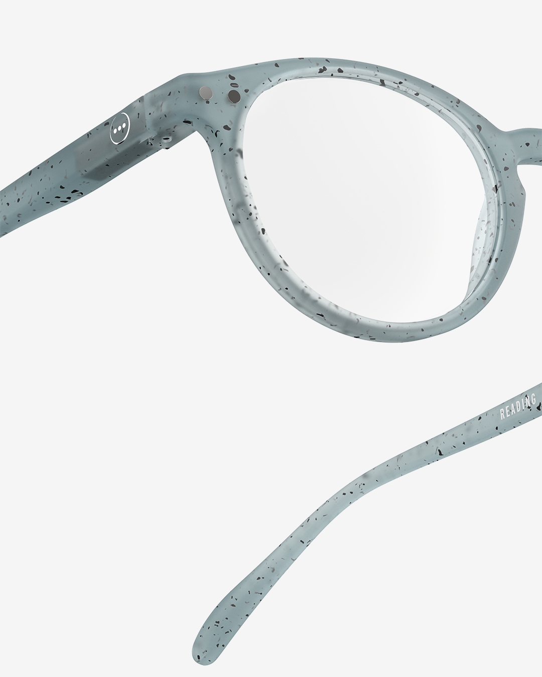 Lunette #A Washed Denim Pantos Bleu à la mode - Izipizi