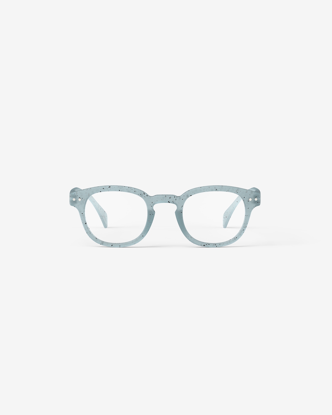 Brille #C Washed Denim Quadrat Blau - Izipizi