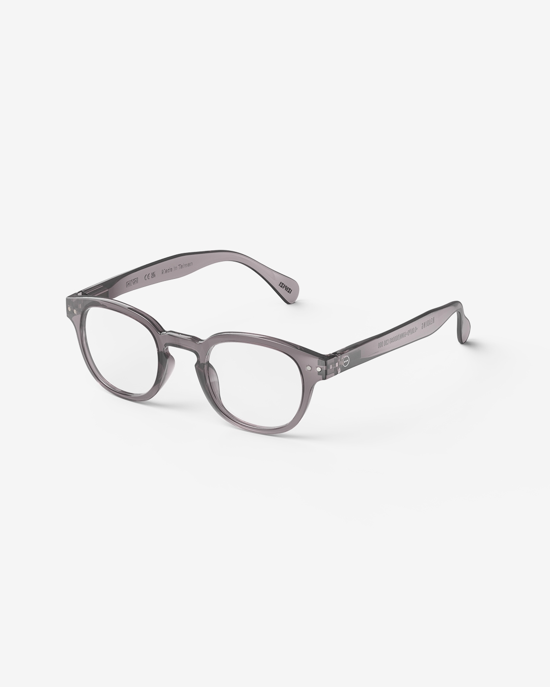 Trendy READING glasses #C Electronic Grey Square - Izipizi