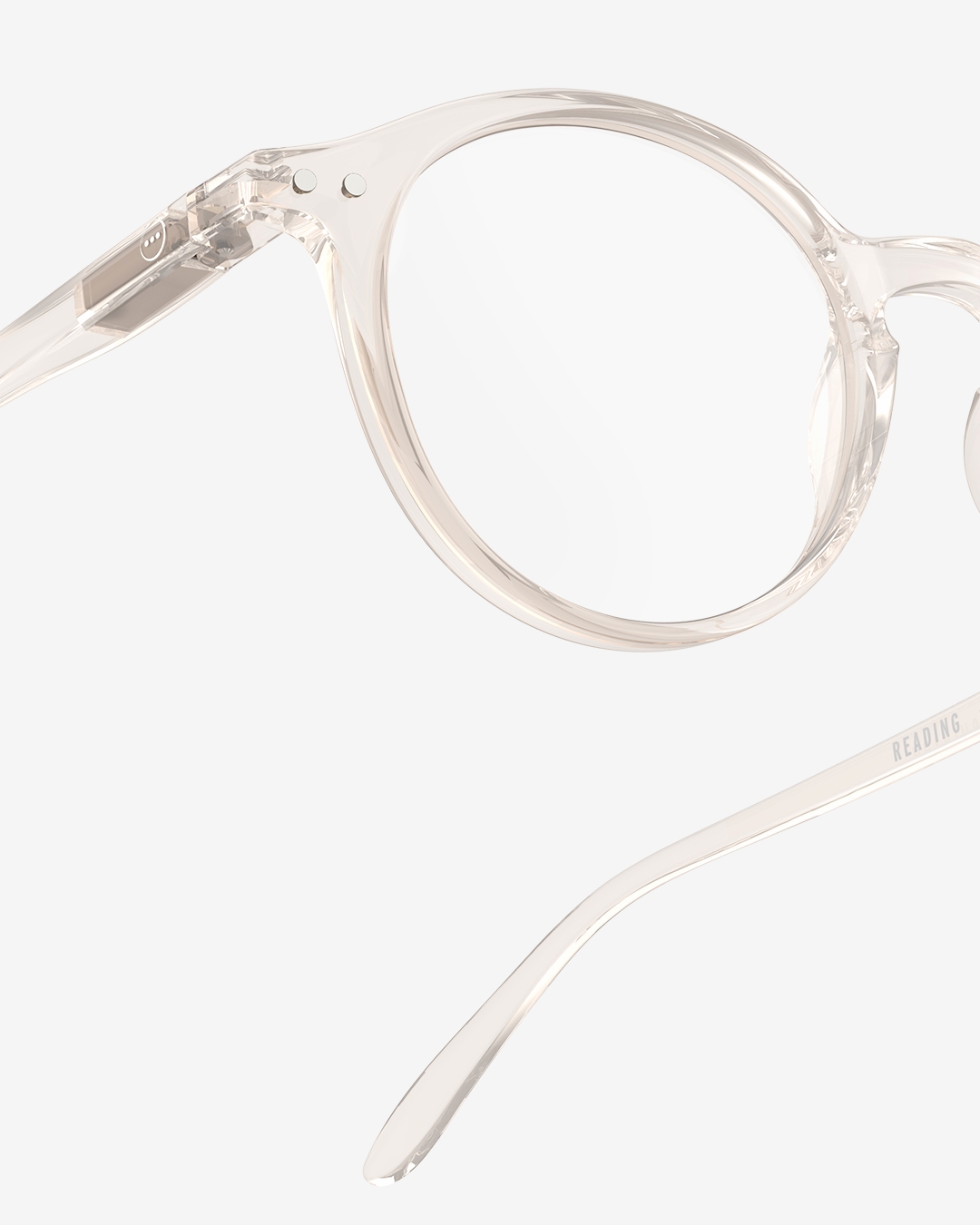Trendy READING glasses #D Paper Note Beige Pantos - Izipizi