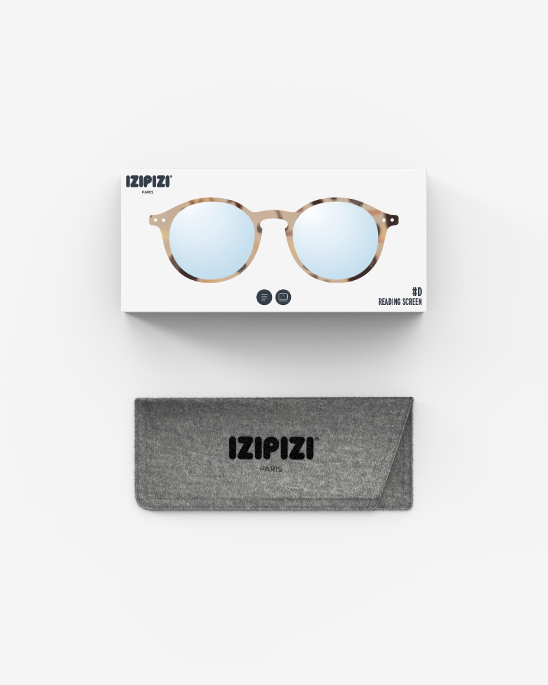 Gafas #D Light Tortoise Pantos Beige - Izipizi