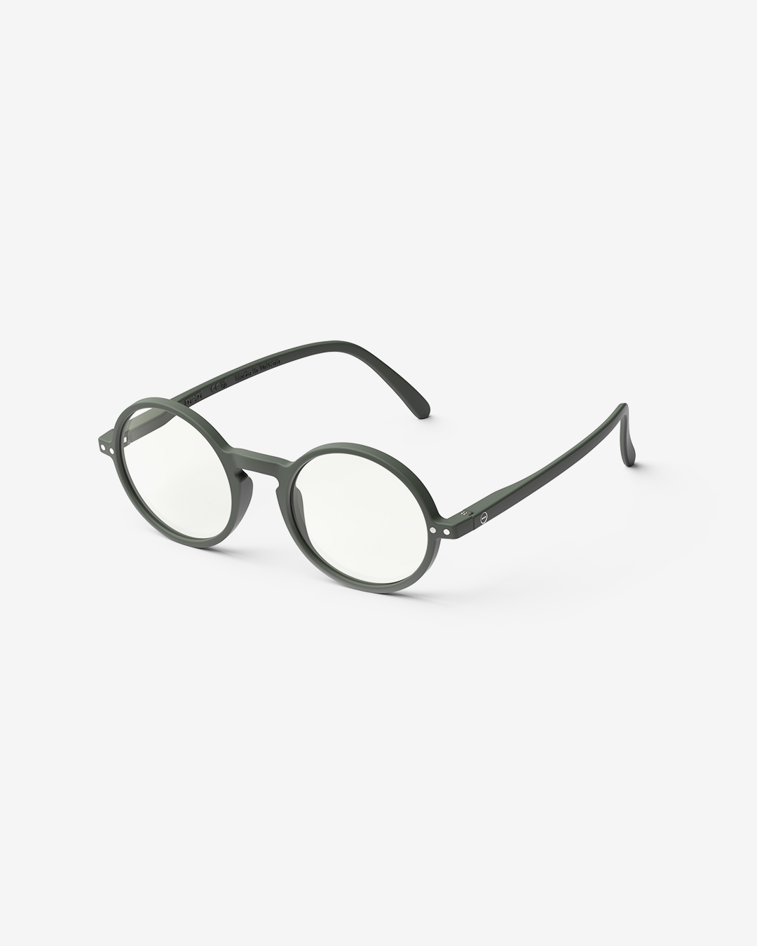 Trendy SCREEN glasses #G Kaki Green Round - Izipizi