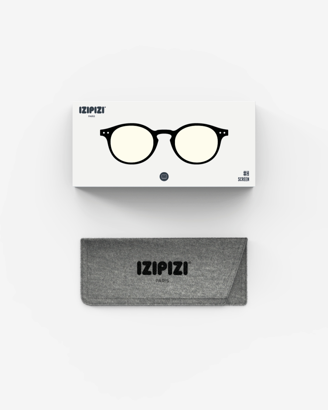 Trendy SCREEN glasses #H Black Pantos - Izipizi