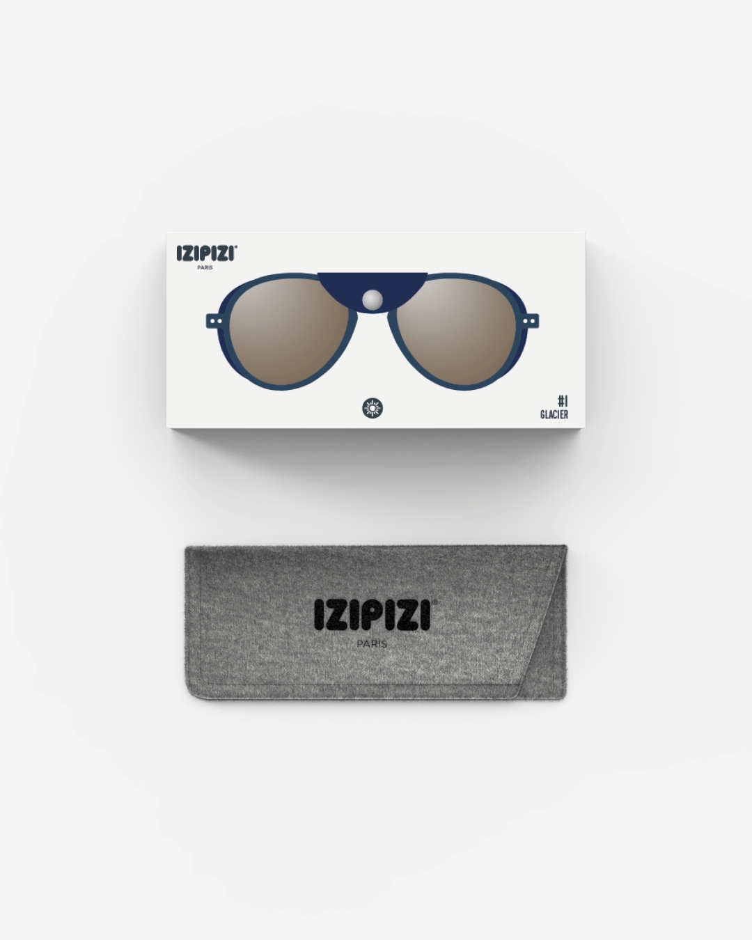 Trendy GLACIER glasses #I Night Blue Intense Light - Izipizi